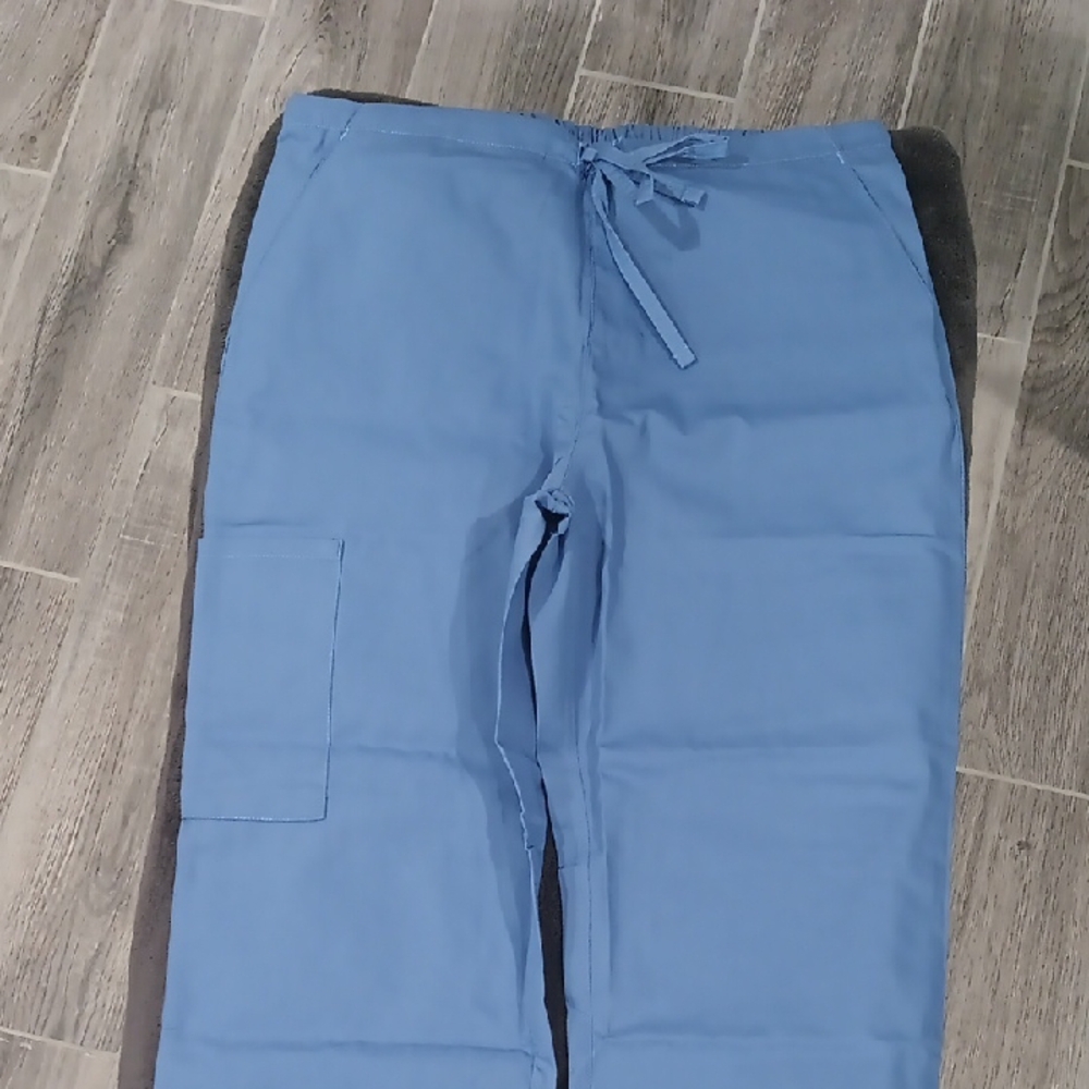 Blue Drawstring Pants (Scrubs)